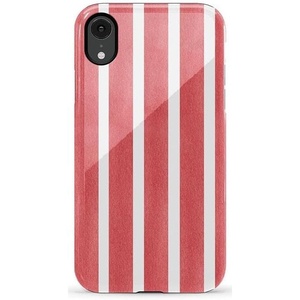 image:imageCasely iPhone XR Case  Boho Blooms  Golden Floral  Essential Slim DualLayer Protective DesignEast Coast Summer  Red Stripes