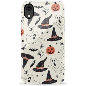 image:imageCasely iPhone XR Case  Boho Blooms  Golden Floral  Essential Slim DualLayer Protective DesignFeeling Witchy  Haunted Halloween