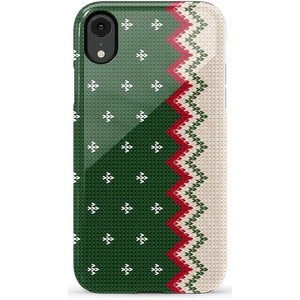 image:imageCasely iPhone XR Case  Boho Blooms  Golden Floral  Essential Slim DualLayer Protective DesignGrandpas Sweater  Holiday Knit