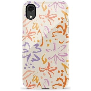 image:imageCasely iPhone XR Case  Boho Blooms  Golden Floral  Essential Slim DualLayer Protective DesignHibiscus Blooms  Hawaiian Floral