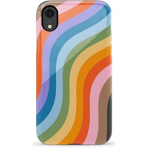 image:imageCasely iPhone XR Case  Boho Blooms  Golden Floral  Essential Slim DualLayer Protective DesignLove for All  Rainbow Pride