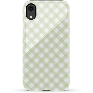 image:imageCasely iPhone XR Case  Boho Blooms  Golden Floral  Essential Slim DualLayer Protective DesignMint Lattice  Sunday Best