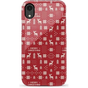 image:imageCasely iPhone XR Case  Boho Blooms  Golden Floral  Essential Slim DualLayer Protective DesignStocking Stuffer  Christmas Knit