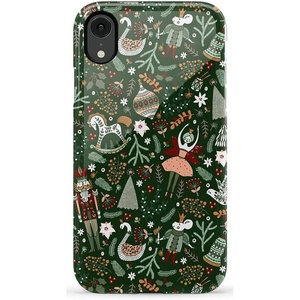 image:imageCasely iPhone XR Case  Boho Blooms  Golden Floral  Essential Slim DualLayer Protective DesignSugar Plum Fairy  Winter Wonderland