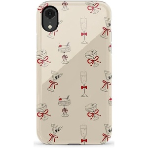 image:imageCasely iPhone XR Case  Boho Blooms  Golden Floral  Essential Slim DualLayer Protective DesignTini  Kitty and Vibe Holiday