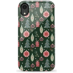 image:imageCasely iPhone XR Case  Boho Blooms  Golden Floral  Essential Slim DualLayer Protective DesignTinsel Town  Christmas Ornament