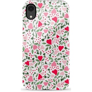 image:imageCasely iPhone XR Case  Boho Blooms  Golden Floral  Essential Slim DualLayer Protective DesignVines of Love  Floral Heart