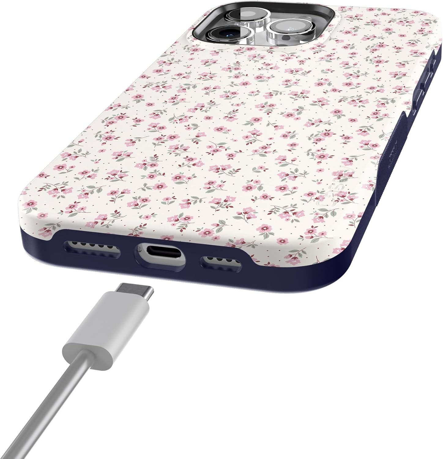 image:imageCasely iPhone 15 Pro Max Case  Cottage Charm  Cottagecore  Bold Protective Design  Compatible with MagSafe