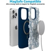 image:imageCasely iPhone 15 Pro Max Case  Afternoon Tea  Blue Floral  Bold Protective Design  Compatible with MagSafe