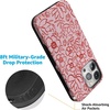 image:imageCasely iPhone 15 Pro Max Case  Blush Garden  Floral Doodle  Bold Protective Design  Compatible with MagSafe