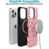 image:imageCasely iPhone 15 Pro Max Case  Blush Garden  Floral Doodle  Bold Protective Design  Compatible with MagSafe
