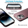 image:imageCasely iPhone 15 Pro Max Case  Bordeaux Rose  Moody Monochrome  Bold Protective Design  Compatible with MagSafe