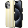 image:imageCasely iPhone 15 Pro Max Case  Butter Yellow Stripes  Sunday Best  Bold Protective Design  Compatible with MagSafe