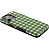 image:imageCasely iPhone 15 Pro Max Case  Checked Twice  Green Plaid  Bold Protective Design  MagSafe Compatible Design