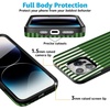 image:imageCasely iPhone 15 Pro Max Case  Clubhouse  Fairway Stripes  Bold Protective Design  Compatible with MagSafe