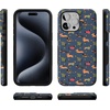 image:imageCasely iPhone 15 Pro Max Case  Dashing Doxies  Dachshund Dog  Bold Protective Design  MagSafe Compatible Design