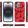 image:imageCasely iPhone 15 Pro Max Case  Final Rose  Red amp Pink Floral  Bold Protective Design  MagSafe Compatible Design