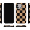 image:imageCasely iPhone 15 Pro Max Case  Fit Check  Black amp Brown Checkerboard  Bold Protective Design  MagSafe Compatible Design