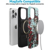 image:imageCasely iPhone 15 Pro Max Case  Forever Grateful  Grateful Dead Skeleton Floral  Bold Protective Design  Compatible with MagSafe