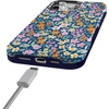 image:imageCasely iPhone 15 Pro Max Case  Full Bloom  Navy Floral  Bold Protective Design  Compatible with MagSafe
