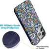 image:imageCasely iPhone 15 Pro Max Case  Full Bloom  Navy Floral  Bold Protective Design  Compatible with MagSafe