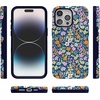 image:imageCasely iPhone 15 Pro Max Case  Full Bloom  Navy Floral  Bold Protective Design  Compatible with MagSafe
