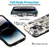 image:imageCasely iPhone 15 Pro Max Case  Goth Girlie  Black Bows  Bold Protective Design  Compatible with MagSafe