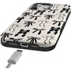 image:imageCasely iPhone 15 Pro Max Case  Goth Girlie  Black Bows  Bold Protective Design  Compatible with MagSafe