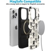 image:imageCasely iPhone 15 Pro Max Case  Goth Girlie  Black Bows  Bold Protective Design  Compatible with MagSafe