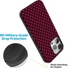 image:imageCasely iPhone 15 Pro Max Case  Heart Noir  Tiny Hearts  Bold Protective Design  MagSafe Compatible Design