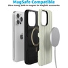 image:imageCasely iPhone 15 Pro Max Case  Linen Stripe  The Boyfriend Collection  Bold Protective Design  Compatible with MagSafe