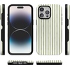 image:imageCasely iPhone 15 Pro Max Case  Linen Stripe  The Boyfriend Collection  Bold Protective Design  Compatible with MagSafe