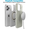 image:imageCasely iPhone 15 Pro Max Case  Linen Stripe  The Boyfriend Collection  Compatible with MagSafe  Classic Ultra Thin Design