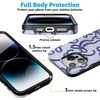 image:imageCasely iPhone 15 Pro Max Case  Love Me Knot  Blue Bow  Bold Protective Design  MagSafe Compatible Design