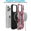 image:imageCasely iPhone 15 Pro Max Case  Love Me Knot  Mauve Bow  Bold Protective Design  MagSafe Compatible Design