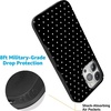 image:imageCasely iPhone 15 Pro Max Case  On the Dot  Black Polka Dot  Bold Protective Design  Compatible with MagSafe