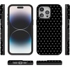 image:imageCasely iPhone 15 Pro Max Case  On the Dot  Black Polka Dot  Bold Protective Design  Compatible with MagSafe