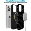 image:imageCasely iPhone 15 Pro Max Case  On the Dot  Black Polka Dot  Bold Protective Design  Compatible with MagSafe