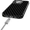 image:imageCasely iPhone 15 Pro Max Case  On the Dot  Black Polka Dot  Compatible with MagSafe  Classic Ultra Slim Design