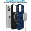 image:imageCasely iPhone 15 Pro Max Case  On the Dot  Navy Polka Dot  Bold Protective Design  Compatible with MagSafe