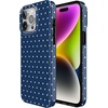 image:imageCasely iPhone 15 Pro Max Case  On the Dot  Navy Polka Dot  Compatible with MagSafe  Classic Ultra Slim Design