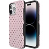 image:imageCasely iPhone 15 Pro Max Case  On the Dot  Pink amp Brown Polka Dot  Bold Protective Design  Compatible with MagSafe