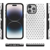 image:imageCasely iPhone 15 Pro Max Case  On the Dot  White Polka Dot  Bold Protective Design  Compatible with MagSafe