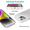 image:imageCasely iPhone 15 Pro Max Case  On the Dot  White Polka Dot  Compatible with MagSafe  Classic Ultra Slim Design