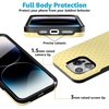 image:imageCasely iPhone 15 Pro Max Case  On the Dot  Yellow Polka Dot  Bold Protective Design  Compatible with MagSafe