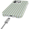 image:imageCasely iPhone 15 Pro Max Case  Pastel Picnic  Blue amp Green Gingham  Compatible with MagSafe  Classic Ultra Thin Design