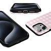 image:imageCasely iPhone 15 Pro Max Case  Pink Plaid  Sunday Best  Bold Protective Design  Compatible with MagSafe