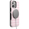 image:imageCasely iPhone 15 Pro Max Case  Pink Plaid  Sunday Best  Bold Protective Design  Compatible with MagSafe