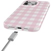 image:imageCasely iPhone 15 Pro Max Case  Pink Plaid  Sunday Best  Compatible with MagSafe  Classic Ultra Slim Design