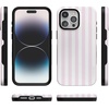 image:imageCasely iPhone 15 Pro Max Case  Pink Stripes  Sunday Best  Bold Protective Design  Compatible with MagSafe